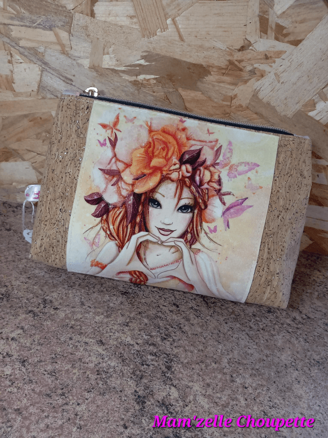 Trousse "Cœur en fleurs"